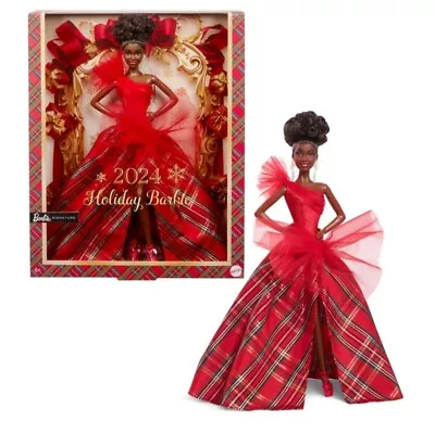 Buy Barbie Holiday 2024 Signature #HRM66 PRE-ORDER Christie • 110.27£