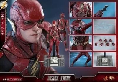 Buy New Hot Toys MMS448 Justice League The Flash Ezra Miller 1/6 Figure • 399£