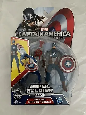 Buy Captain America The Winter Soldier Super Soldier Gear  Shield Blitz   Figure • 15£