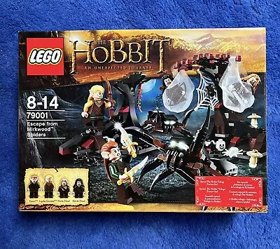 Buy Lego 79001 - The Hobbit - Escape From Mirkwood Spiders - New And Unopened • 65£