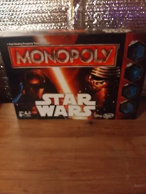 Buy Star Wars Force Awakens Monopoly 2015 Board Game Disney Hasbro Gaming Complete • 8£