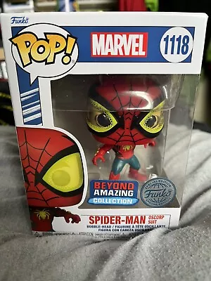 Buy Funko Pop! Marvel - Spider-Man (Oscorp Suit) #1118 Never Taken Out Of Box • 22.99£