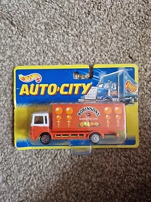 Buy Hot Wheels Auto City Robinsons Sparkling Fruit Drinks Lorry Mattel 1994 • 2£