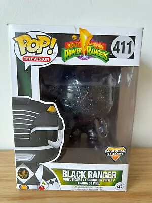 Buy Funko Pop! TV Power Rangers -  Black Power Ranger Vinyl Figure #411 • 10.76£