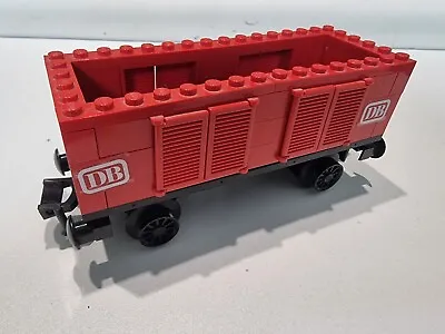 Buy TOP LEGO 12V 7730 Wagon Red Railway, Wagon Train Also To 7727 7735 7750 7760 • 40.42£