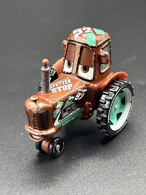 Buy Mattel Diecast Disney Pixar Cars Sputter Stop Racing Tractor Rare Diecast • 5£