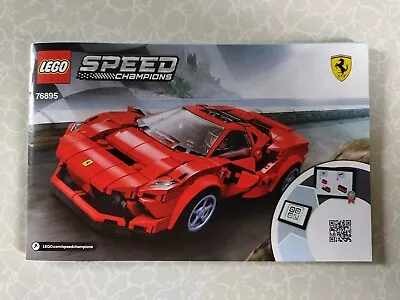 Buy Lego Speed Champions Ferrari F8 Tributo 76895  INSTRUCTIONS ONLY  • 4.98£