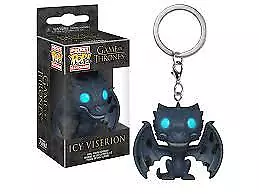 Buy Game Of Thrones: Icy Viserion Funko Pocket POP! Keychain • 6.99£