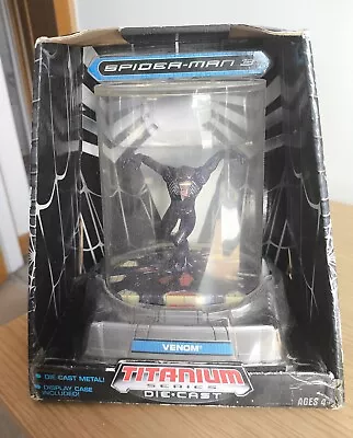 Buy Spider-Man 3 (2007) Venom Action Figure - Marvel Hasbro Titanium Series • 39.99£