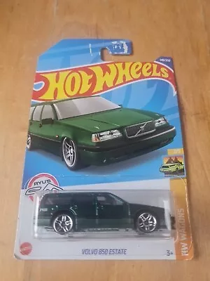 Buy Hotwheels 140/250 VOLVO 850 ESTATE GREEN Hw Wagons 2/5 • 4£