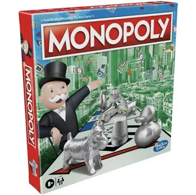 Buy Monopoly Classic Family Board Game. 2-6 Players, 8+ Age, Brand New • 18.95£