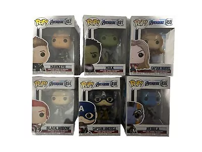 Buy 6x BRAND NEW Funk Pops, All Boxes, Pristine Condition, Job Lot, Marvel, Figure • 35£
