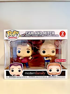 Buy Funko POP! TV Series Modern Family Cam And Mitch (2-Pack) TARGET VAULTED • 45.61£