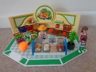 Buy Playmobil 9403 City Life Food Shop Grocery Store With Figures • 15£