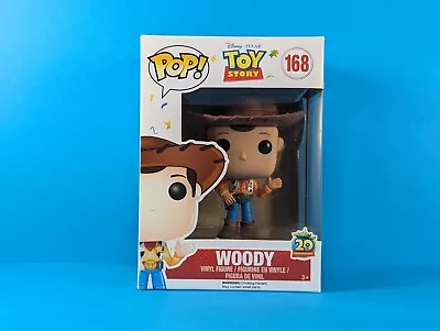 Buy Box Damage Woody Funko Pop! Vinyl Figure Disney Toy Story 20th Anniversary #168 • 9.99£