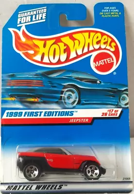 Buy Hot Wheels Jeepster - 1999 First Editions - Collector #922 • 5.99£