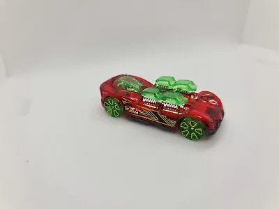Buy  Hot Wheels 2018 X-RAYCERS Design Red Green Pattern - Loose Fast Postage  • 4.19£