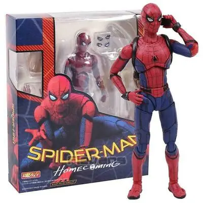 Buy 6  S-H-Figuarts Spider-Man Homecoming Option Act Wall Figure Toy Box • 10.79£