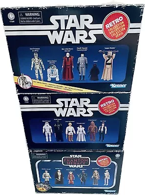 Buy Star Wars Retro Collection 3 X Multi Packs Sealed Boxes • 249.99£