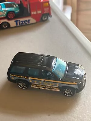 Buy 1/64 Hot Wheels Black 07 Chevy Tahoe City Mayor Diecast Car • 1.50£