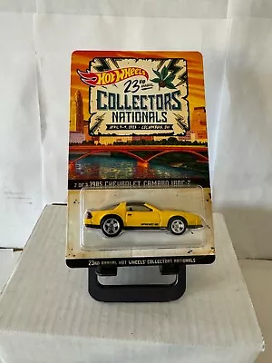 Buy Hot Wheels 23rd Annual Collectors Nationals 1985 Chevy Camaro Iroc Z B7 • 56.48£