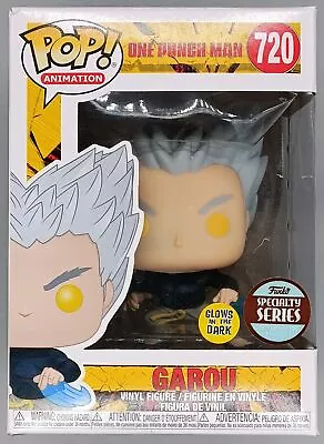 Buy #720 Garou - Glow - One Punch Man Damaged Box Funko POP With Protector • 32.99£