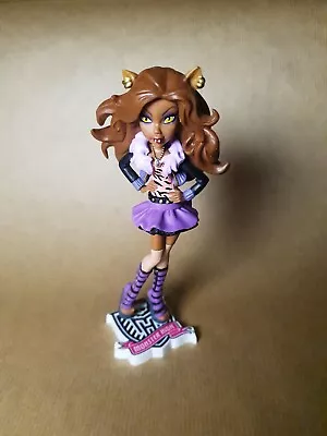 Buy Doll Monster High Clawdeen Wolf #1 Collectible Figure + Stand • 9.61£