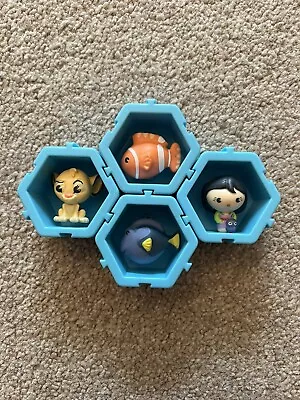 Buy Bundle Of 4 Wow Nano Pod Disney Figures Inc Nemo, Simba • 11.99£