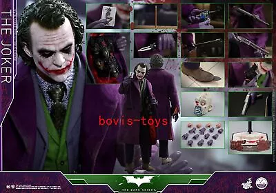 Buy New Hot Toys QS010 Batman - The Dark Knight - The Joker 1/4 Collectible Figure • 489.59£