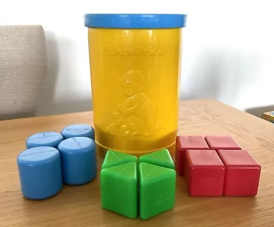 Buy Vintage Fisher Price Shape Sorter And 12 Shapes • 6.50£