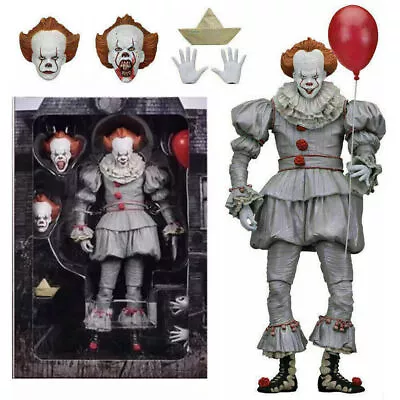 Buy 7  NECA Stephen King's IT Pennywise Clown Ultimate Action Figure Model Toys New • 18.89£