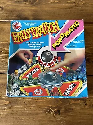 Buy Vintage Frustration - Popomatic 1973 Board Game. Peter Pan Playthings. Complete • 10.99£