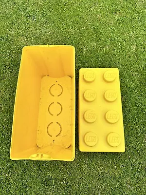 Buy LEGO Yellow 8 Stud Storage Box • 15£