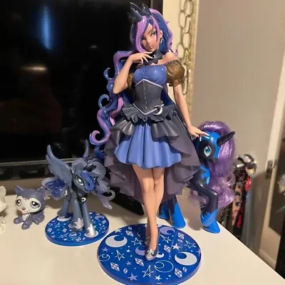 Buy My Little Pony Princess Luna Bishoujo Multicolor PVC Action Figure Toys Gift • 49.14£