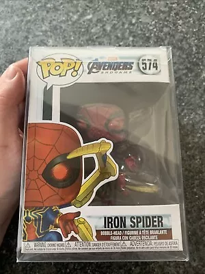 Buy Funko Pop! Movies: Avengers: Endgame - Iron Spider Vinyl Figure • 15£