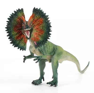 Buy Hot 18.5CM Dilophosaurus Jurassic Action Figure Dinosaur Toy Prehistoric Model • 14.33£