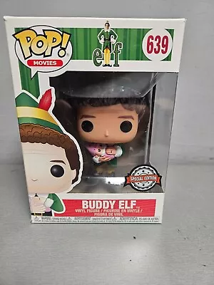 Buy Funko Pop! Movies Elf - Buddy Elf Vinyl Figure #488 Exclusive • 19.99£