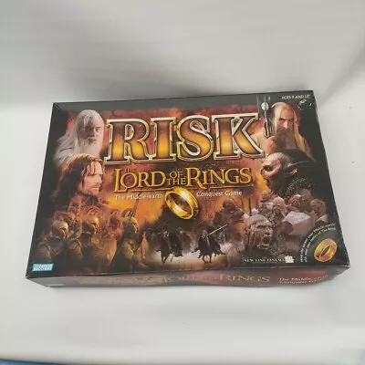 Buy Risk Lord Of The Rings Board Game By Hasbro Parker Brothers Kids Adults 2002 • 19.99£