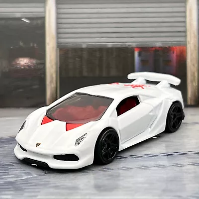 Buy Hot Wheels Lamborghini Sesto Elemento White 2024 1:64 Diecast Car • 4.95£