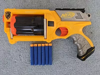 Buy Nerf N- Strike Maverick Rev-6 Blaster With 6 X Soft Darts • 3.99£