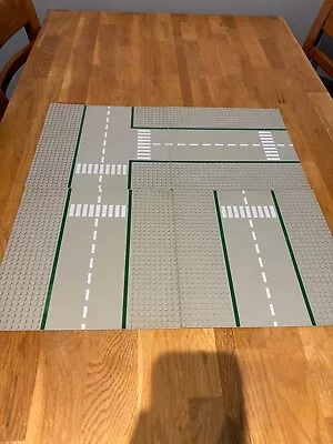 Buy Lego Vintage Town Road Base Plates X4 • 7.50£