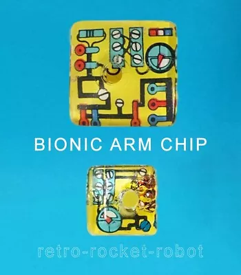 Buy Bionic Man Six Million Dollar Man Arm Chip Single Choose Small Or Large • 7.50£