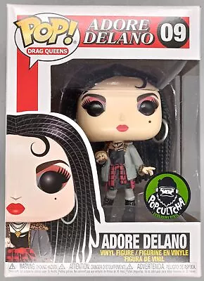 Buy #09 Adore Delano - Drag Queens Damaged Box Funko POP With Protector • 25.99£