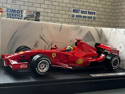 Buy 1:18 *BOXED* HOT WHEELS 2007 Ferrari F1 Formula 1 Felipe Massa #5 F2007 Model ! • 79.95£