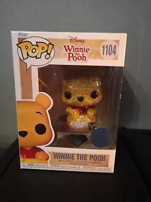 Buy Funko Pop Disney Winnie The Pooh In Hunny Pot Diamond Glitter #1104 + Protector • 17.99£