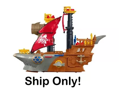 Buy Fisher-Price Pirate Ship, Imaginext Shark Bite • 19.99£