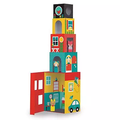 Buy Peek-A-Boo House Stacking Blocks Play Set (US IMPORT) • 31.23£