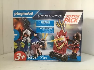Buy Playmobil. 70503 NOVELMORE STARTER PACK  Brand New & Sealed Children's Toy • 8£