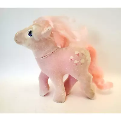 Buy Vintage My Little Pony Flocked Lickety Split Ice Cream Cone So Soft Ponies 80s • 19.28£