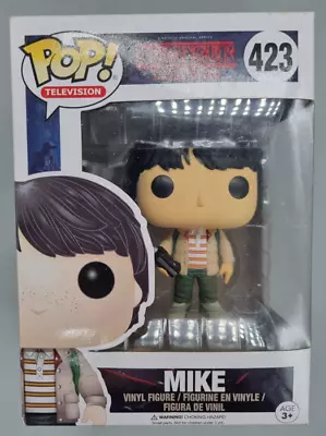 Buy Funko POP #423 Mike - Stranger Things Damaged Box - Includes Protector • 17.99£